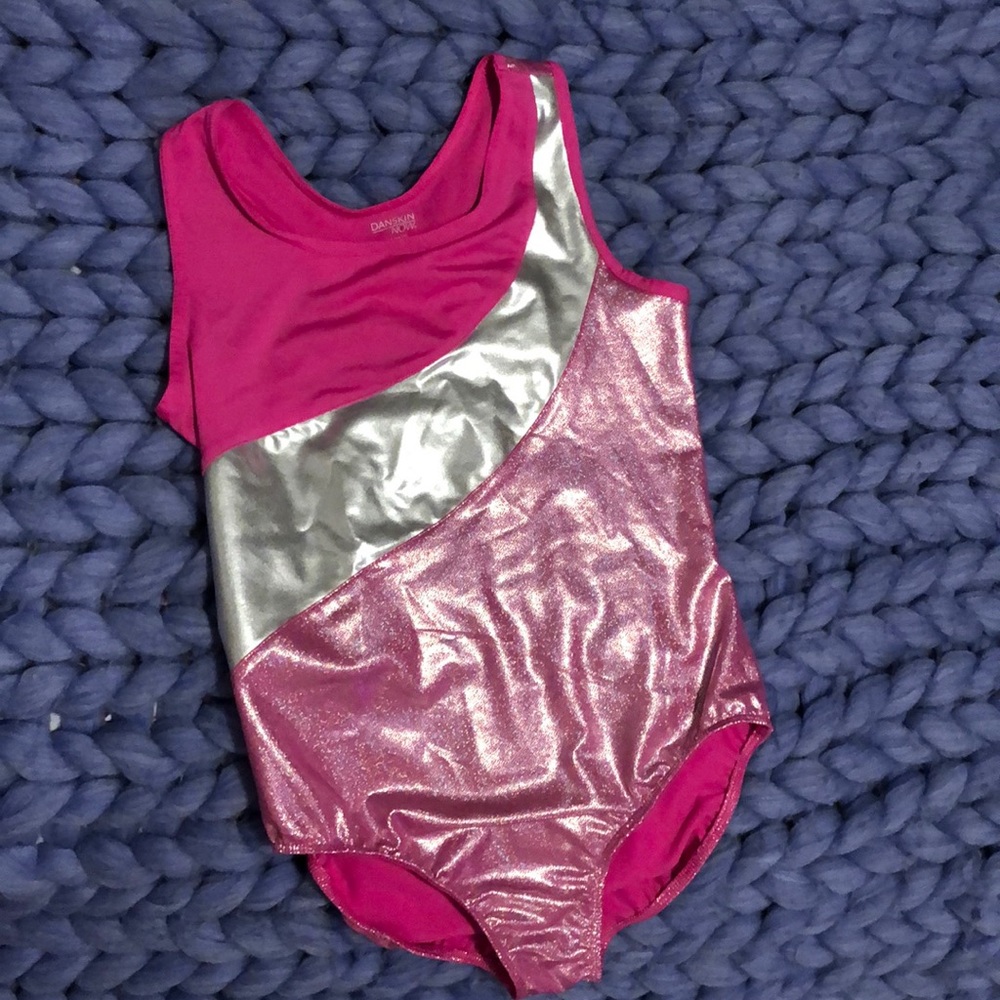 Pink Gymnastics Leotard Girls